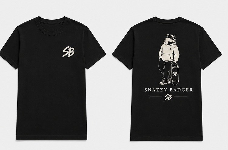 Badger Tee — Black